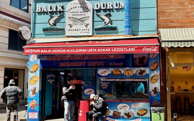 Istanbul Street Food - Balik Ekmek