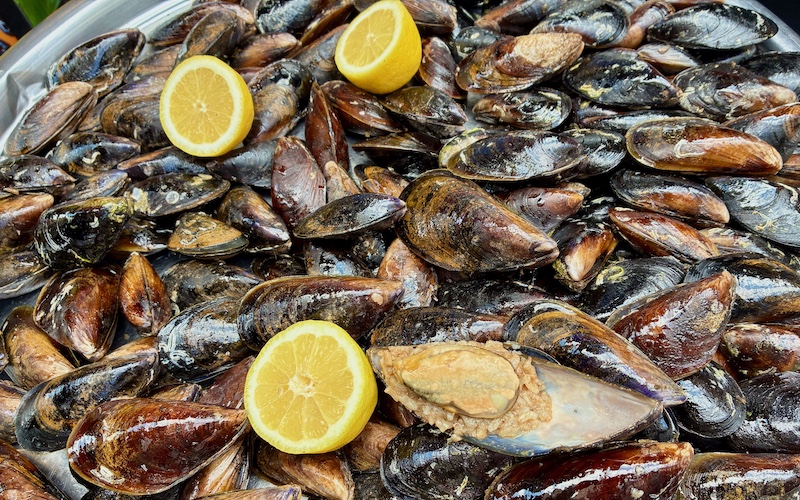 Istanbul Street Food - Midye Dolma (Sarmarine)