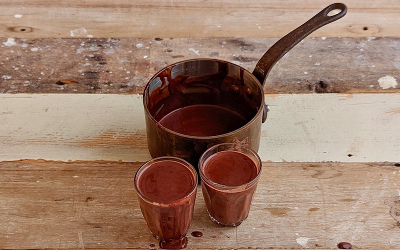 Barbajada (Milanese Hot Chocolate-Hot Mocha)