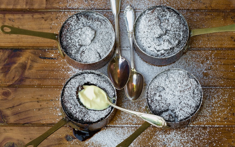 Mocha Self-Saucing Pudding