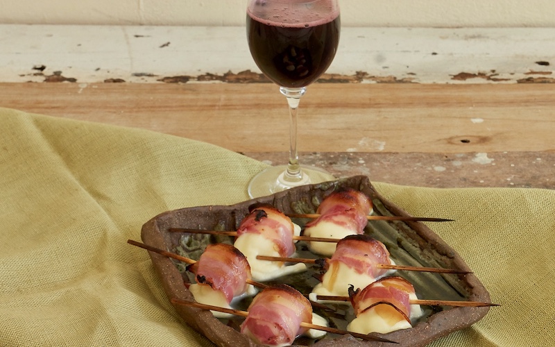 Pancetta-wrapped Mozarella