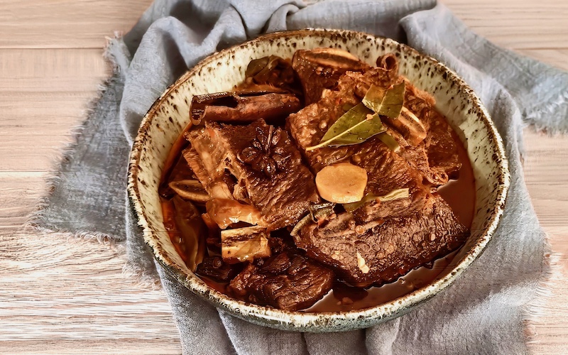 Red Braised Beef Short Ribs Sichuan-Style
