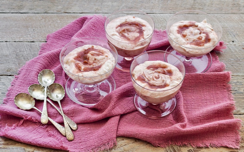 Rhubarb Fool Dessert