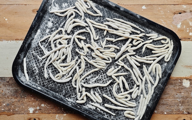 How To Make Lombrichi – hand-rolled Sardinian pasta