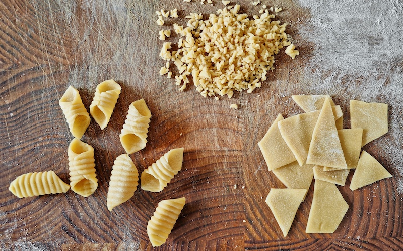 Fresh Egg Pasta Dough Recipe Shapes