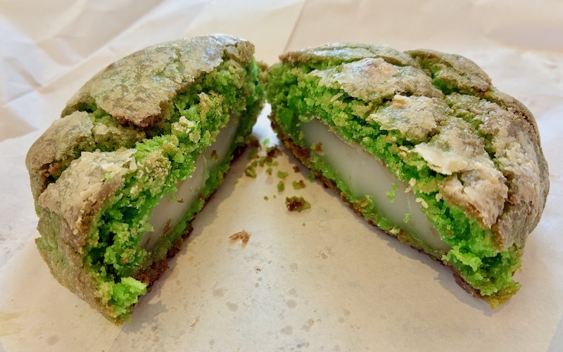 Pandan Mochi Cookie at Pantry Story (Stanmore) - one of the Best Bakeries in Sydney