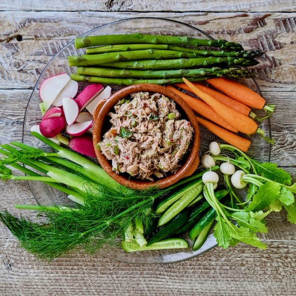 Easy Entertaining Class - Aussie 'Solomon Gundy' with Windy Hills Farm baby vegetables
