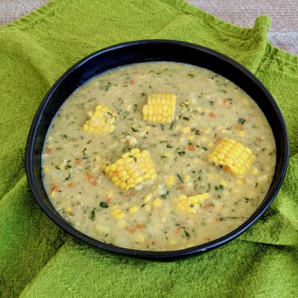 Bajan Corn Soup Bajan Corn Soup - Easy Vegan Recipes
