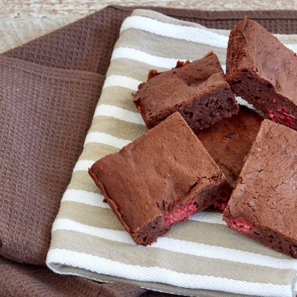 Chocolate Raspberry Brownies (5)
