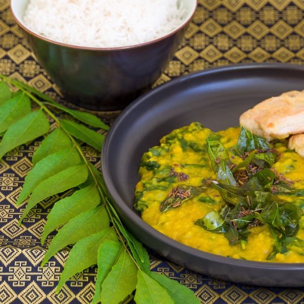 Dhal Palak (Indian lentils with Spinach) - Easy Vegetarian Recipes