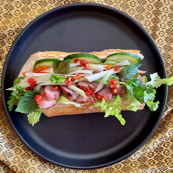 Bánh Mí (Banh Mi) with Windy Hills Farm herbs Bánh Mí (Banh Mi) with Windy Hills Farm herbs