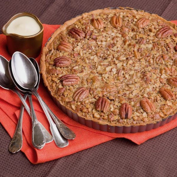 Pecan Pie with Maple Cream - made with Carême Vanilla Sweet Shortcrust Pastry