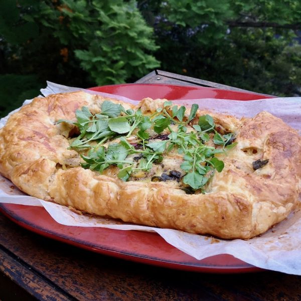 Potato & Fontina Tarts with Smoked Eel – Northern Italian Cheeses Potato & Fontina Tarts with Smoked Eel - Northern Italian Cheeses - also Potato & Scamorza Tart with Smoked Fish (using Vannella Cheese)