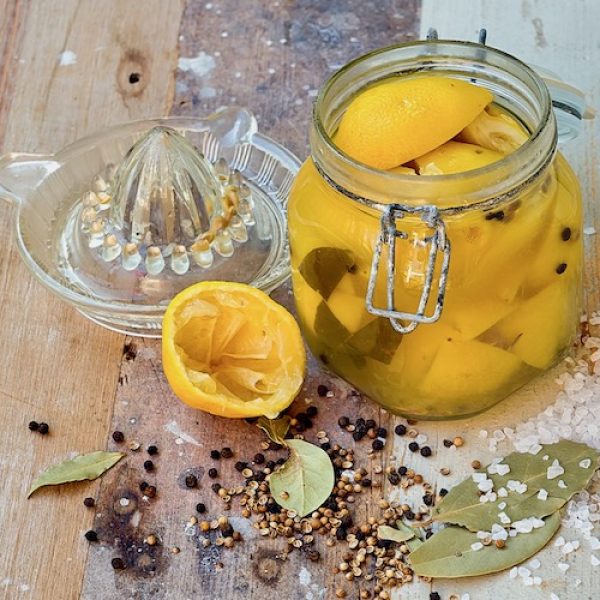 Preserved Lemons made with Olsson's Rock Salt