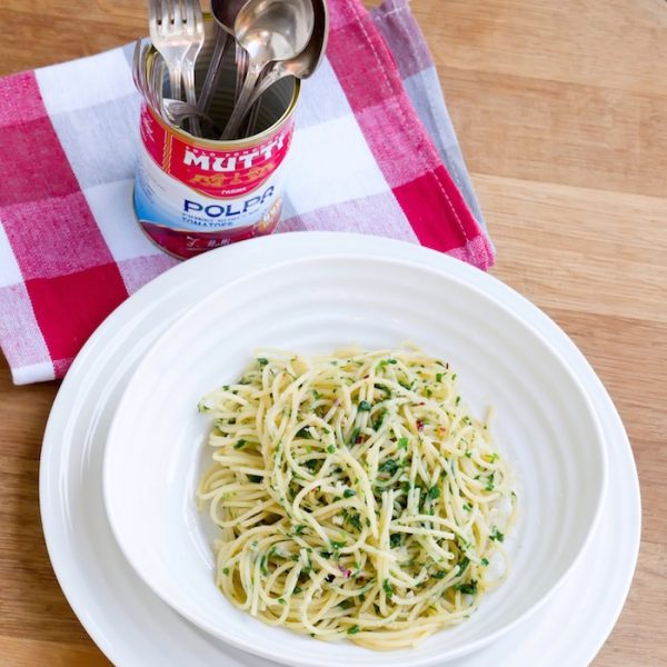 Spaghetti Aglio, Olio e Peperoncino - Barilla Pasta