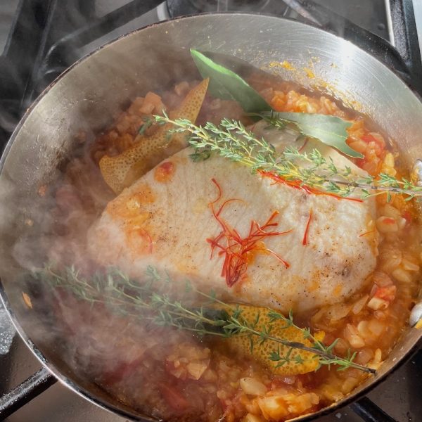 Swordfish à la Bouillabaisse Swordfish à la Bouillabaisse