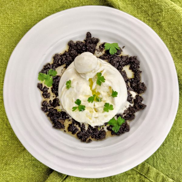 Vannella Cheese Burrata with Tapenade