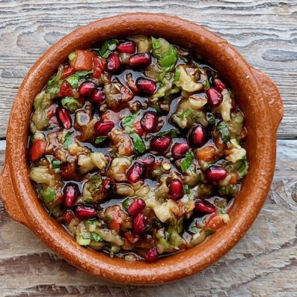 Turkish Eggplant Salad (Patliçan Salatası) - Easy Vegetarian Recipes